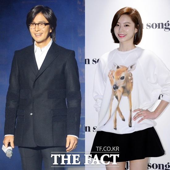 5개월차 커플 배용준과 박수진. 두 사람은 비교적 짧은 연애기간을 거쳐 결혼을 결심했다./더팩트DB