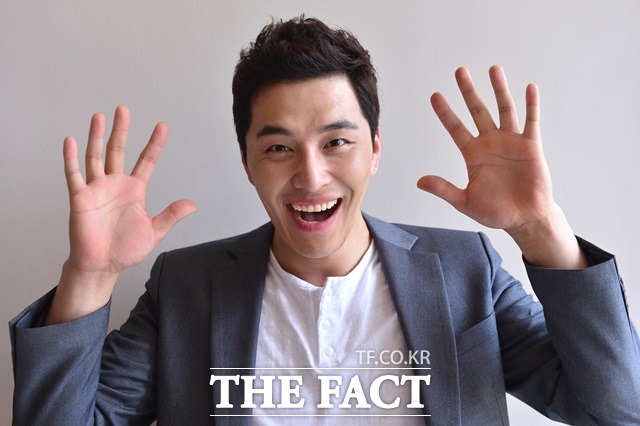 무럭 무럭 크는 아들 보면 행복해요. 민우혁은 아빠로 입을 뗀 아들을 보는 게 행복하다. /남윤호 기자