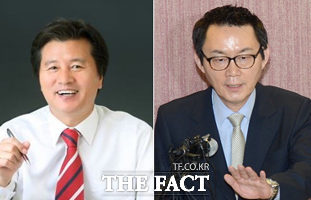 심학봉-윤창중, 호텔로 불러내? 심학봉 의원은 지난달 13일 대구의 한 호텔에서 40대 여성을 강제로 성폭행한 혐의를 받고 있다. 윤창중 전 대변인은 2013년 5월 방미 중 주미 대사관 인턴 여성을 성추행한 혐의를 받았다(왼쪽부터)./심학봉 페이스북·더팩트DB