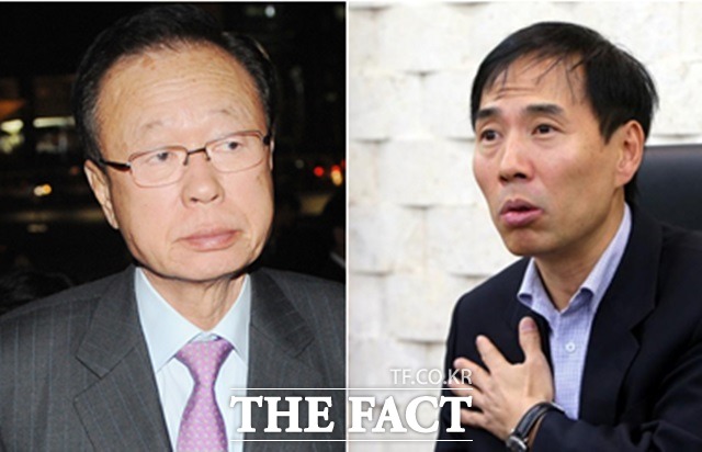 박희태-김수창, 성추행 혐의 박희태 전 국회의장은 지난해 9월 골프장 캐디를 성추행 한 혐의를 받았고, 김수창 전 제주지검장은 지난해 8월 길거리에서 음란행위를 한 혐의로 체포돼 면직처리됐다(왼쪽부터)./더팩트DB·서울신문 제공