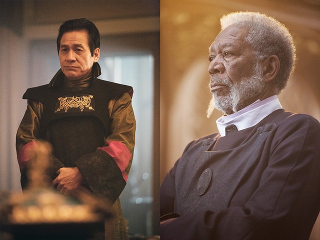 할리우드 영화에 출연한 배우 안성기. 안성기가 출연한 영화 제 7기사단은 다음 달 10일 국내 개봉한다./메가박스 플러스엠 제공