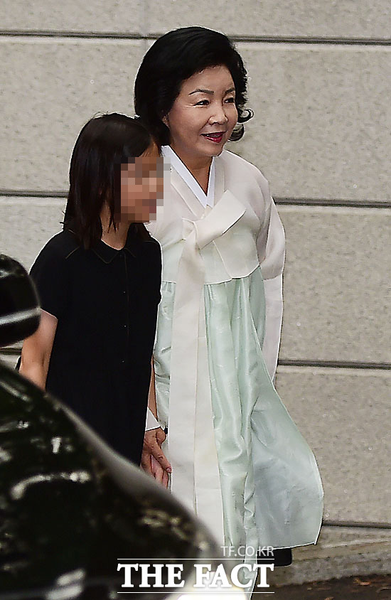 전 KBS 아나운서 노현정의 시모 이행자 여사. /배정한 기자