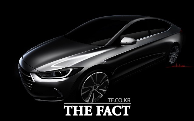 현대자동차 신형 아반떼 렌더링 세계 최초 공개 현대차는 19일 다음 달 출시될 신형 아반떼(프로젝트명 AD)의 외관 렌더링을 세계 최초로 공개했다. /현대자동차 제공