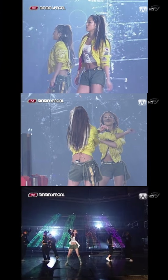 레전드로 기억되고 있는 보아의 엠넷 연말 시상식 무대. 보아는 이 무대로 자신이 국내에서 독보적인 여자 퍼포머임을 보여줬다. /엠넷 방송 화면 캡처