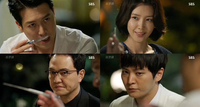 다 죽일거다! 한도준이 자신의 광기를 공개적으로 표출하며 주변 사람들을 협박과 회유로 불안하게 했다./SBS방송캡처