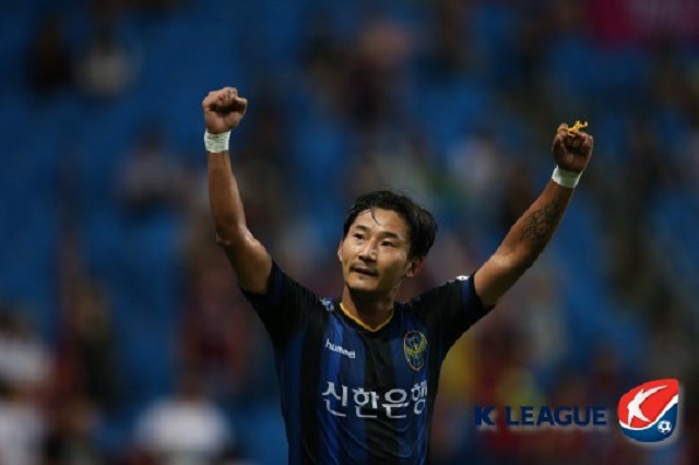이천수 결승골! 인천 유나이티드가 29일 열린 대전 시티즌과 홈 경기에서 2-1로 이겼다. / 한국프로축구연맹 제공