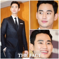 [TF사진관] 볼수록 미남!'…김수현, 아시아를 '심쿵'하게 하는 '살인미소'