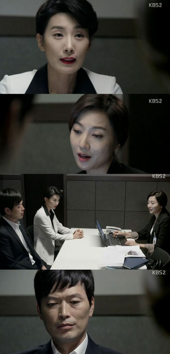 어셈블리 김서형이 빛나는 순간. 9일 방송된 KBS2 어셈블리에서 김서형이 자신의 정치적 수완을 뽐내며 크게 활약했다. /KBS 방송 화면 캡처