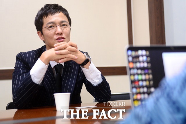 조한철은 연기를 배우다 방황했던 시기가 있다고 털어놨다. 그는 한국예술종합학교 연극원에서 석사 학위를 취득했다. /남윤호 기자