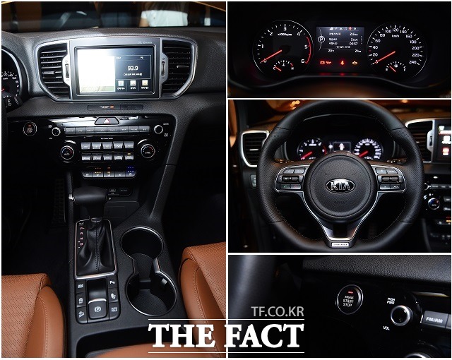 신형 스포티지의 인테리어는 운전자 중심의 레이아웃을 적용해 조작 편의는 물론 시각적 효과까지 잘 살려냈다. / 더팩트 DB