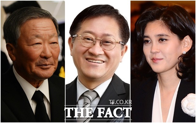 연세대 출신엔 구본무(왼쪽부터) LG 회장과 서경배 아모레퍼시픽 회장, 이부진 호텔신라 사장 등이 있다.