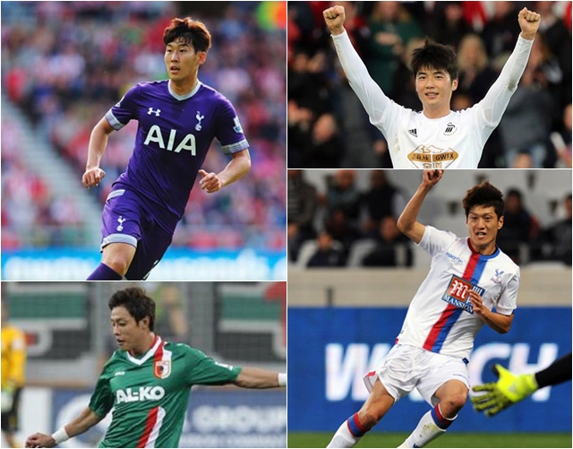 광주-부산 No! 야구와 다르게 축구계에선 스타들의 출신 지역이 고르게 분포돼 있다. / 토트넘, 스완지 시티, 아우크스부르크, 크리스털 팰리스 페이스북 캡처