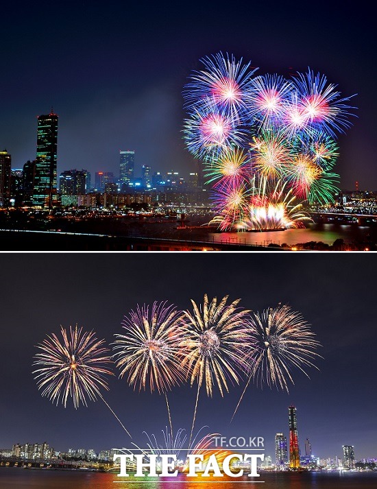 한화그룹은 다음 달 3일 저녁 7시 20분부터 8시 40분까지 약 1시간 20분 동안 10만여 발의 불꽃을 수놓는 한화와 함께하는 2015 서울세계불꽃축제를 개최한다.