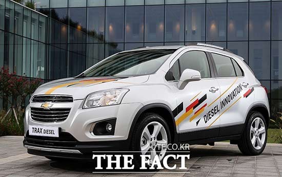 한국지엠주식회사의 9월 내수판매 실적은 전년 동월 대비 24% 증가했다. 특히 트랙스는 국내 출시 후 최대 월간 판매량을 기록했다. /더팩트 DB