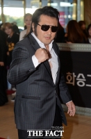 [TF포토] 김보성, '부산에서도 의리!'