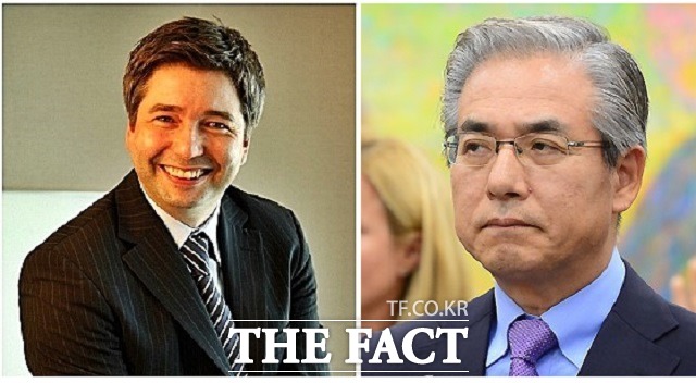 오는 8일 열리는 국토부 종합감사에 토머스 쿨 폭스바겐코리아 사장(왼쪽), 김효준 BMW코리아 사장 등 완성차 업체 대표 3명이 증인으로 채택됐다.