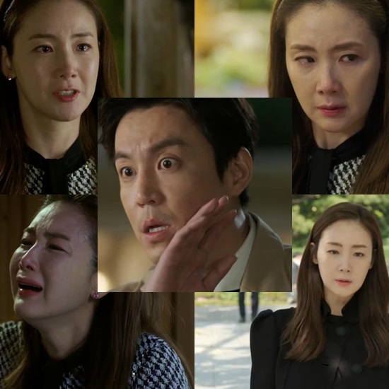 두번째 스무살의 최지우 최원영. 9일 오후 방송된 tvN 금토드라마 두번째 스무살에서 하노라가 김우철 교수의 거짓말을 뒤늦게 깨닫고 분노했다. /두번째 스무살캡처