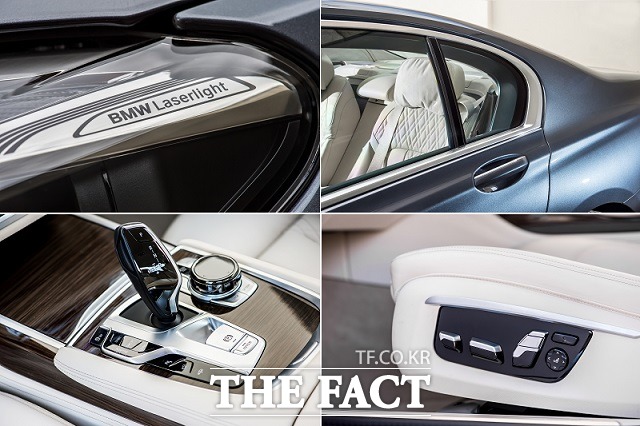 뉴 7시리즈에는 최고급 나파 가죽 시트와 메모리 기능이 있는 전동 조절식 컴포트 시트를 전 모델에 기본 적용해 운전자에게 가장 편안하고 안락한 분위기를 느낄 수 있도록 했다.