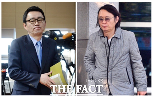 180도 변신 성추행 의혹 이후 2년 5개월 만에 카메라에 잡힌 윤창중 전 청와대 대변인은 파마한 단발머리에 청바지를 입는 등 대변인 스타일을 완전히 벗어버렸다./김포=남윤호 기자, 임영무 기자