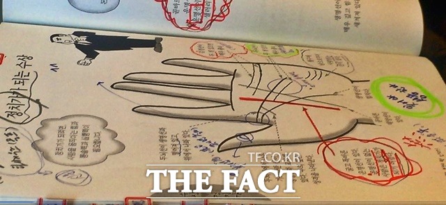 관상·손금·사주·태몽+천운 역술인 김병찬 씨는 특출 난 관상에 손금에 운명선, 사주의 월자리에 관자, 하며 용 꿈 등의 태몽과 더불어 천운까지 있어야 대통령감이 될 수 있다고 밝혔다./더팩트DB