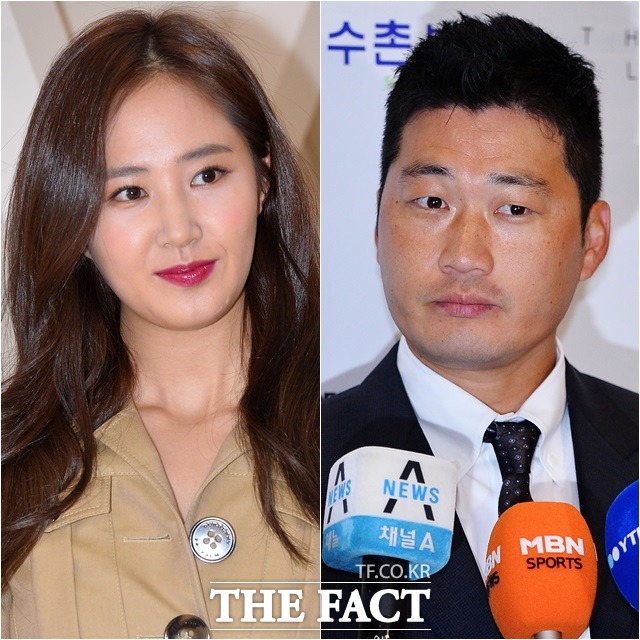 소녀시대 유리(왼쪽)와 야구 선수 오승환이 결별했다. 지난 15일 유리 소속사 SM엔터테인먼트는 두 사람이 결별했다고 입장을 밝혔다. /더팩트DB
