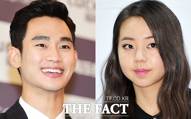 열애설에 휩싸인 배우 김수현(왼쪽)과 안소희. 19일 소속사 키이스트는 두 사람의 열애설을 부인했다. /배정한 기자, 더팩트DB