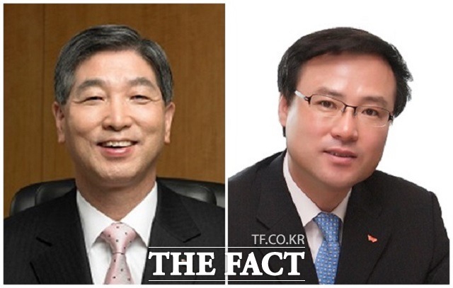 SK그룹은 올해 초 단행한 그룹 정기 임원인사에서 정철길 사장(왼쪽)을 SK이노베이션과 SK에너지 사장에, 장동현 사장을 SK텔레콤 사장으로 선임하는 등 과감한 세대교체를 단행한 바 있다.