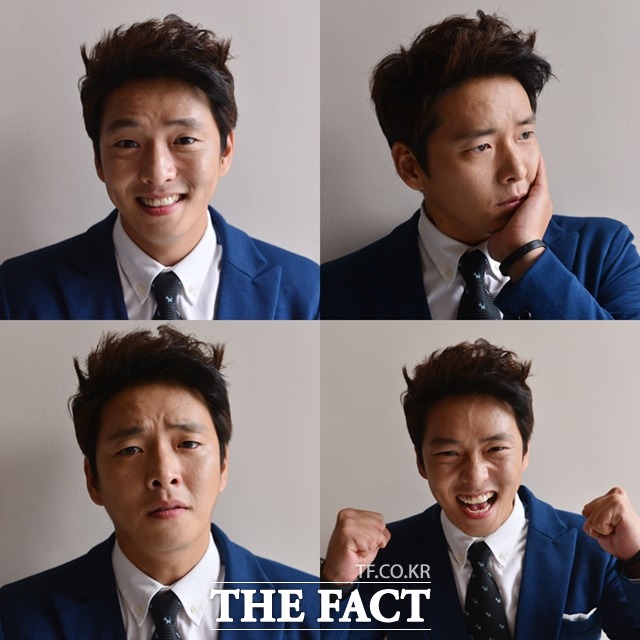 배우 김동윤의 희로애락. 김동윤은 배우의 길을 걸으며 겪은 기쁘고 슬펐던 일을 솔직하게 털어놨다. /남윤호 기자