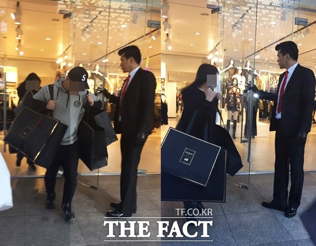 5일 오전 8시께 서울 중구 명동에 있는 H&M 눈스퀘어점에서 발망-H&M 컬렉션을 판매, 속칭 발망 대란이 일어났다. 1그룹으로 들어갔던 소비자들은 황급히 나오며 살벌한 내부 상황과 리셀러 이야기를 들려줬다. /서민지 기자