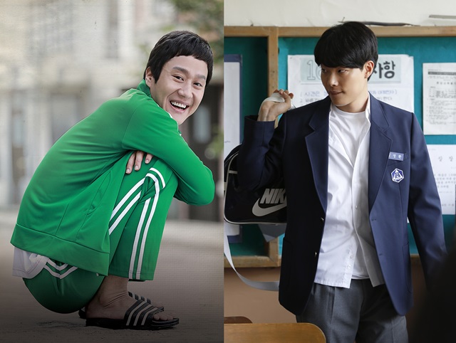 정우-류준열, 반전 잘생김. 배우 정우(왼쪽)나 류준열은 tvN 응답하라 1994와 응답하라 1988로 외모를 넘어선 설렘을 안겼다. /CJ E&M 제공