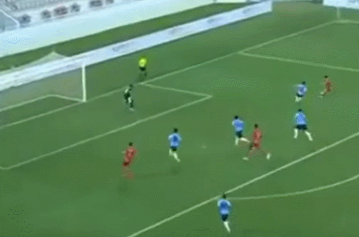 첫 골! 남태희가 강력한 왼발 슈팅으로 골을 터뜨리고 있다. / 유튜브 영상 캡처