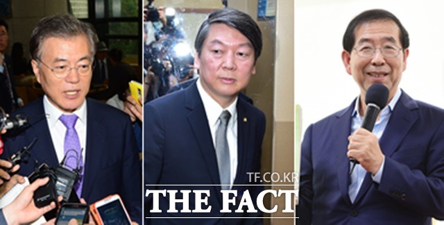 문재인 대표는 안 의원의 탈당을 막기 위한 방안으로 문-안-박 연대를 제안했다. 하지만 안 의원은 문 대표의 제안을 거절하며 혁신전당대회를 역으로 제안했지만, 문 대표가 이를 거부하면서 13일 끝내 탈당했다. /더팩트DB