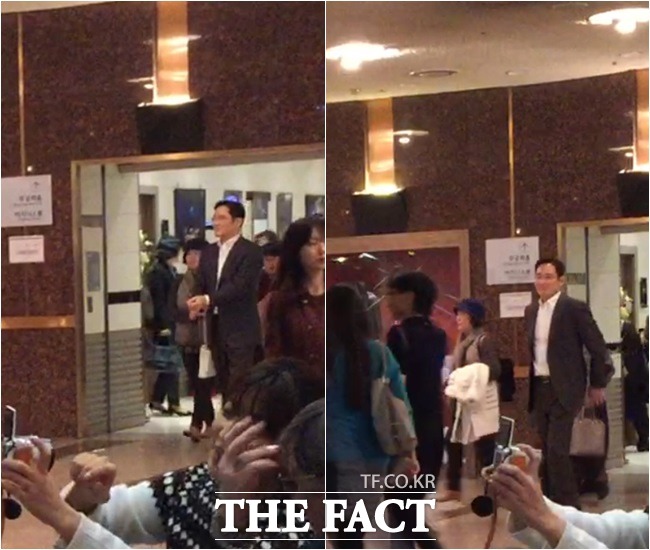 이재용 삼성전자 부회장은 23일 막내딸이 출연하는 국립발레단의 호두까기 인형 공연을 보기 위해 서울 서초구 예술의 전당 오페라 극장을 찾았다./예술의전당=김민수 기자