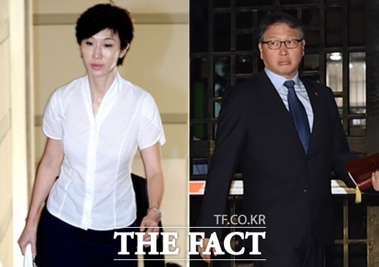 최태원 SK그룹 회장이 아내 노소영 아트센터 나비 관장과 결혼생활을 지속하기 어렵다는 뜻을 공개적으로 밝혔다. 노 관장은 이혼할 생각이 없다며 대립각을 세우고 있다. /더팩트 DB