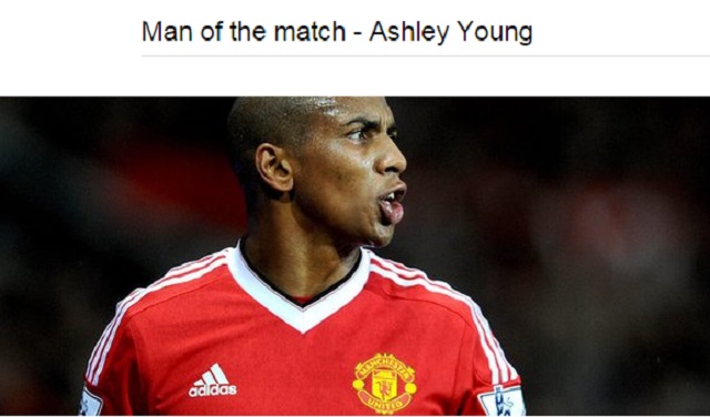 MOM은 영! 영국 BBC가 3일 맨체스터 유나이티드와 스완지 시티의 경기 MOM으로 영을 선정했다. / NNC 홈페이지 캡처