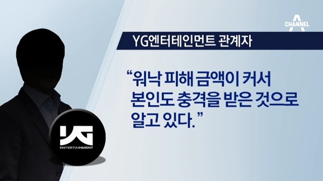 승리의 고소 건과 관련한 입장을 밝힌 YG. YG는 승리에게 피해가 가지 않도록 소속사 차원에서 대응할 것이라 말했다. /채널A 방송 화면 캡처