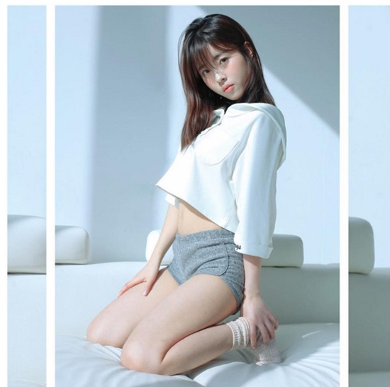 배우로 전향한 도희. 최근 로타는 스텔라 외에도 도희와 사진촬영을 진행해 눈길을 끌었다. /로타 인스타그램