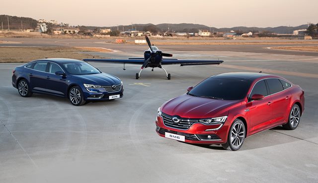 13일 르노삼성차가 프리미엄 중형 세단 SM6를 언론에 공개했다. /르노삼성차 제공