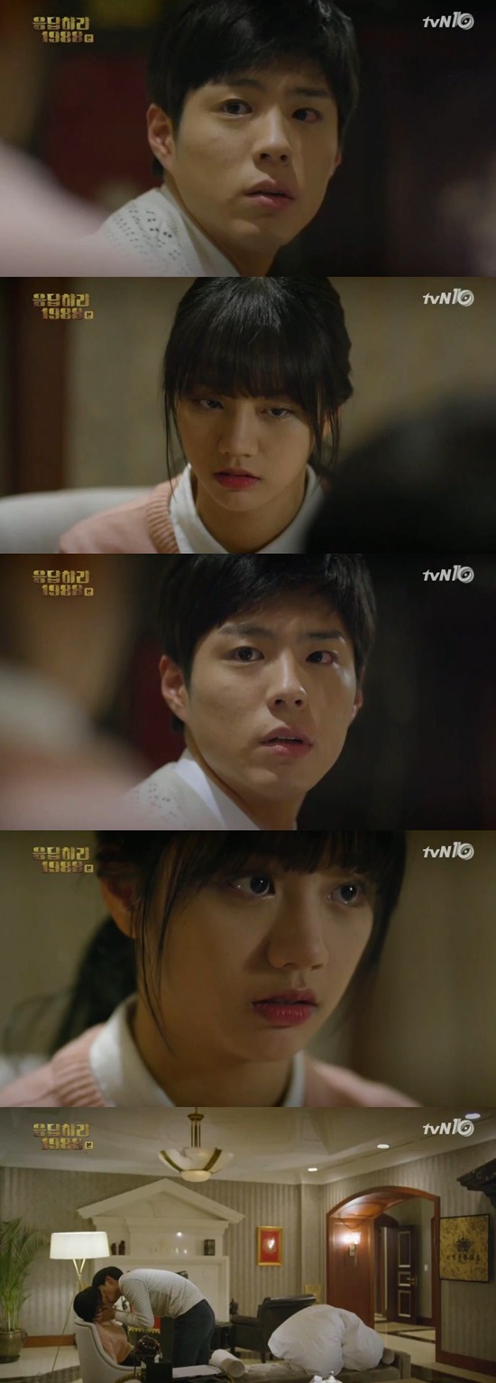 응팔 남편은 박보검. tvN 응답하라 1988에서 박보검(맨 위)이 혜리의 남편이었다. /응답하라 1988 방송 캡처