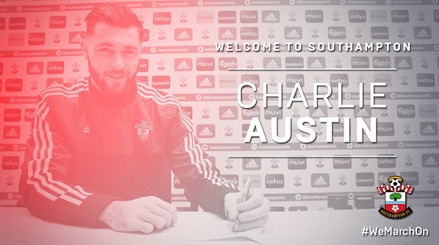 오스틴 사우스햄턴행! 사우스햄턴이 16일 트위터에 찰리 오스틴 영입 사실을 알렸다. / 사우스햄턴 트위터 캡처