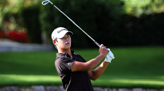 김시우 4위! 김시우가 17일 와이알레이 컨트리클럽에서 열린 PGA 소니오픈 3라운드에서 5타를 줄이며 중간합계 14언더파로 공동 4위에 올랐다. / PGA 홈페이지 캡처