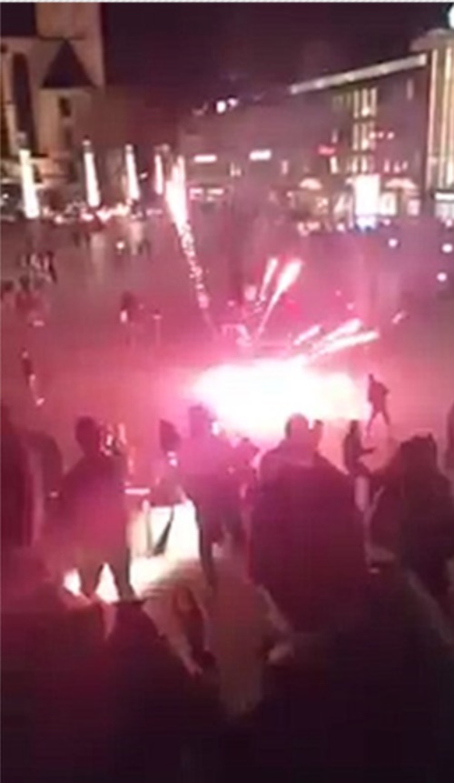 독일 쾰른 성폭행 사건의 용의자로 26세 알제리인 난민이 체포됐다고 독일 수사 당국이 밝혔다. / 유튜브 영상 캡처