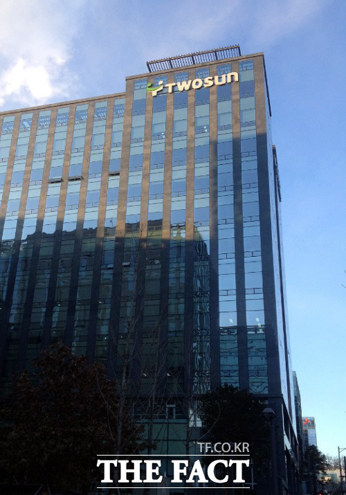 경기도 판교테크노밸리에 위치한 투썬월드빌딩. 엔트리브소프트는 현재 이 건물 5층을 사용하고 있다. /최승진 기자