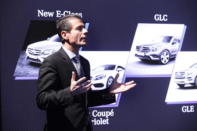 19일 메르세데스-벤츠 코리아의 디미트리스 실라키스 사장이 신년 기자 간담회에서 올해 주요 경영 목표와 비전을 밝혔다. /메르세데스-벤츠 코리아 제공