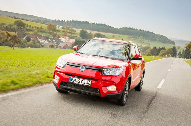 티볼리가 벨기에-네덜란드어권 자동차협회인 VAB가 주최하는 제29회 VAB 패밀리카 시상식에서 준중형차 부문 올해의 패밀리카에 선정됐다. /쌍용자동차 제공