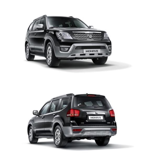 기아차는 모하비가 환경기준 유로6을 만족하는 디젤 엔진을 탑재하고 외관과 실내 인테리어 등 상품성을 개선해 내달 출시할 예정이다. /기아차 제공