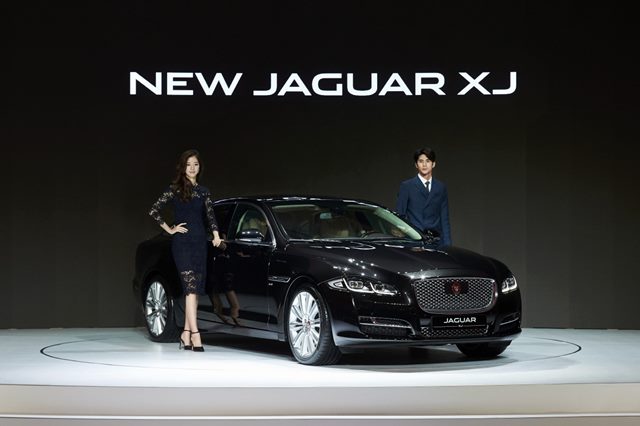 25일 재규어 코리아는 서울 중구 동대문디자인플라자에서 열린 재규어 XJ 레어 디자인 스튜디오에서 뉴 XJ를 공개했다. /재규어 코리아 제공