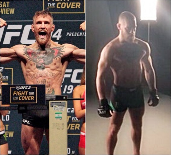 맥그리거의 변신! UFC 라이트급 타이틀매치를 앞둔 맥그리거가 26일 자신의 SNS에 변화된 외모를 공개했다. / 맥그리거 트위터 캡처