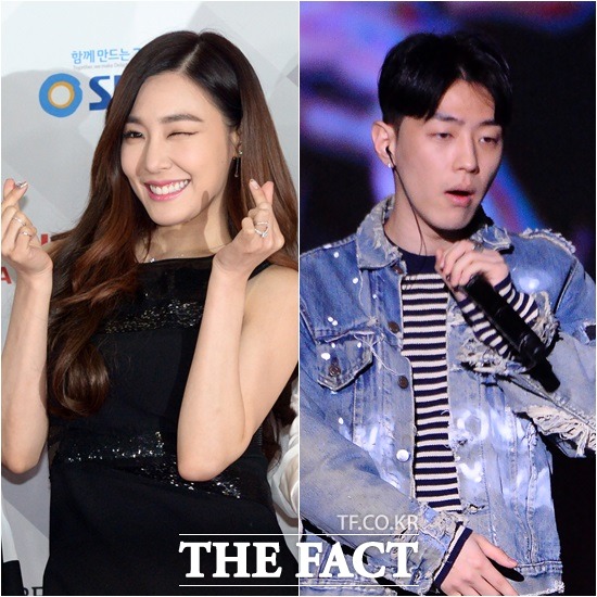 티파니 그레이 열애설. 가수 티파니(왼쪽)와 그레이가 열애설에 휩싸인 가운데 SM엔터테인먼트가 이를 부인했다. /더팩트DB