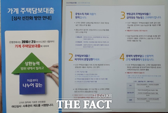 1일부터 서울과 수도권에서  ‘여신심사 선진화 가이드라인이 시행되면서 새로운 주택담보대출 규제가 적용된다. /박지혜 기자